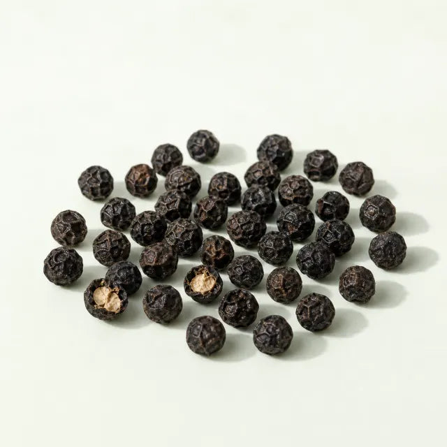 Black peppercorns