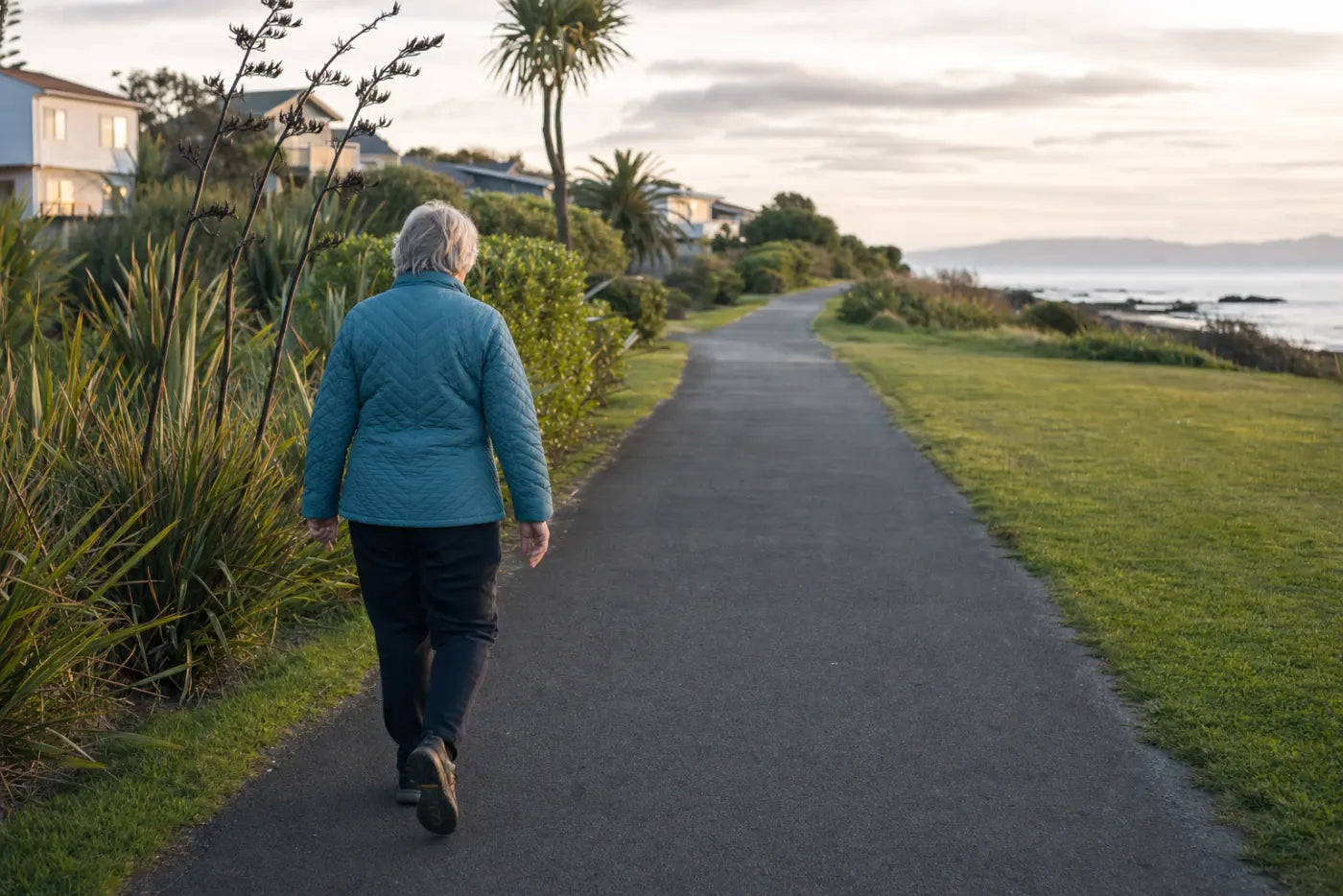 Out walking in New Zealand